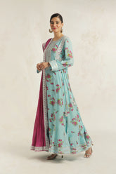 Light Blue Kalidaar - gulenoor