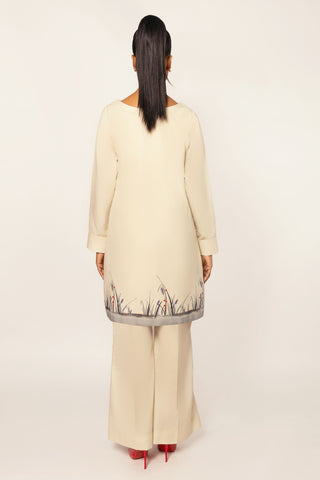 The Red Sun Crane - gulenoor