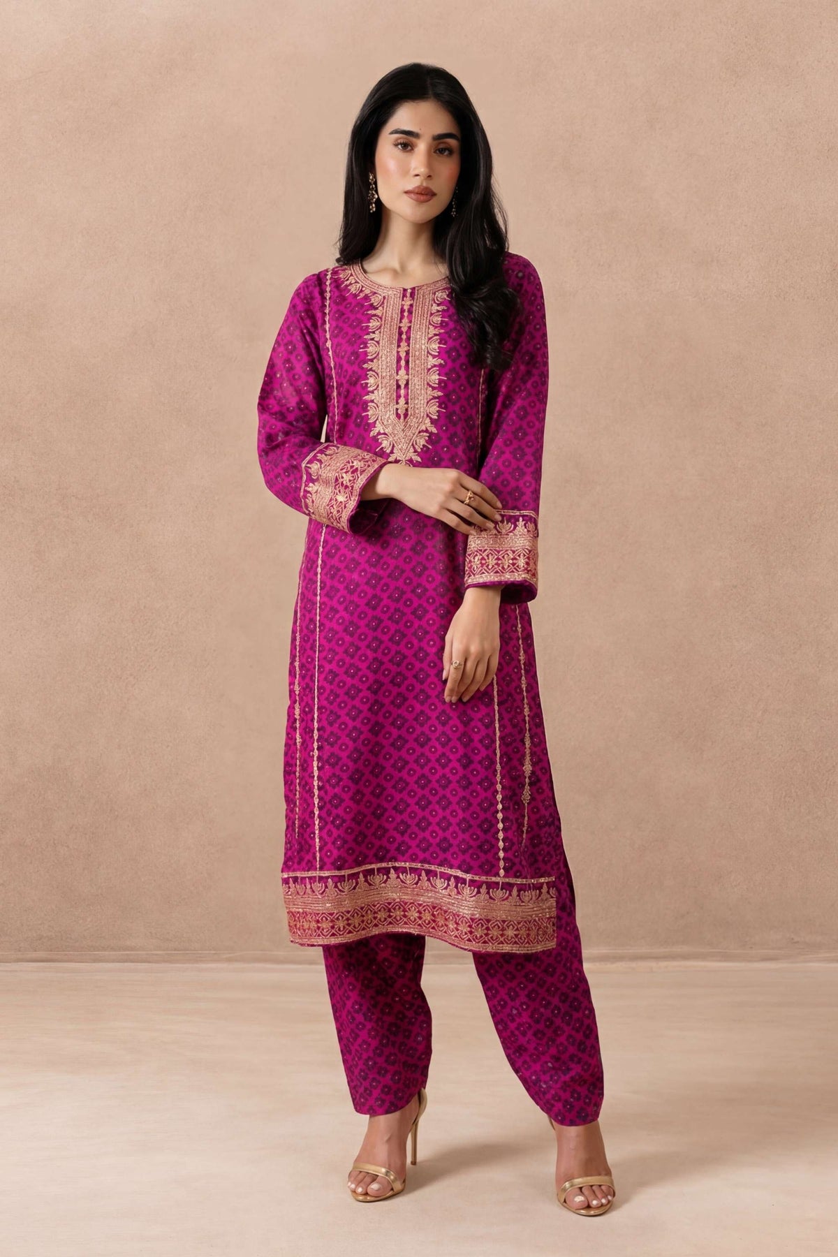 Blouche Vol 3 Fuchsia Flame - gulenoor